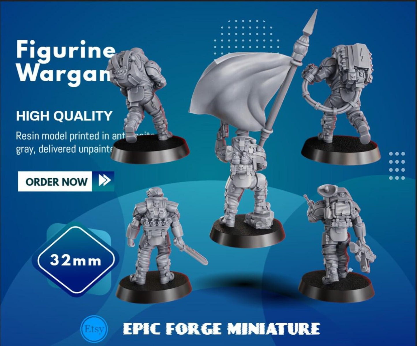 PACK 5 The Phaeton Lead Squad - 32 mm