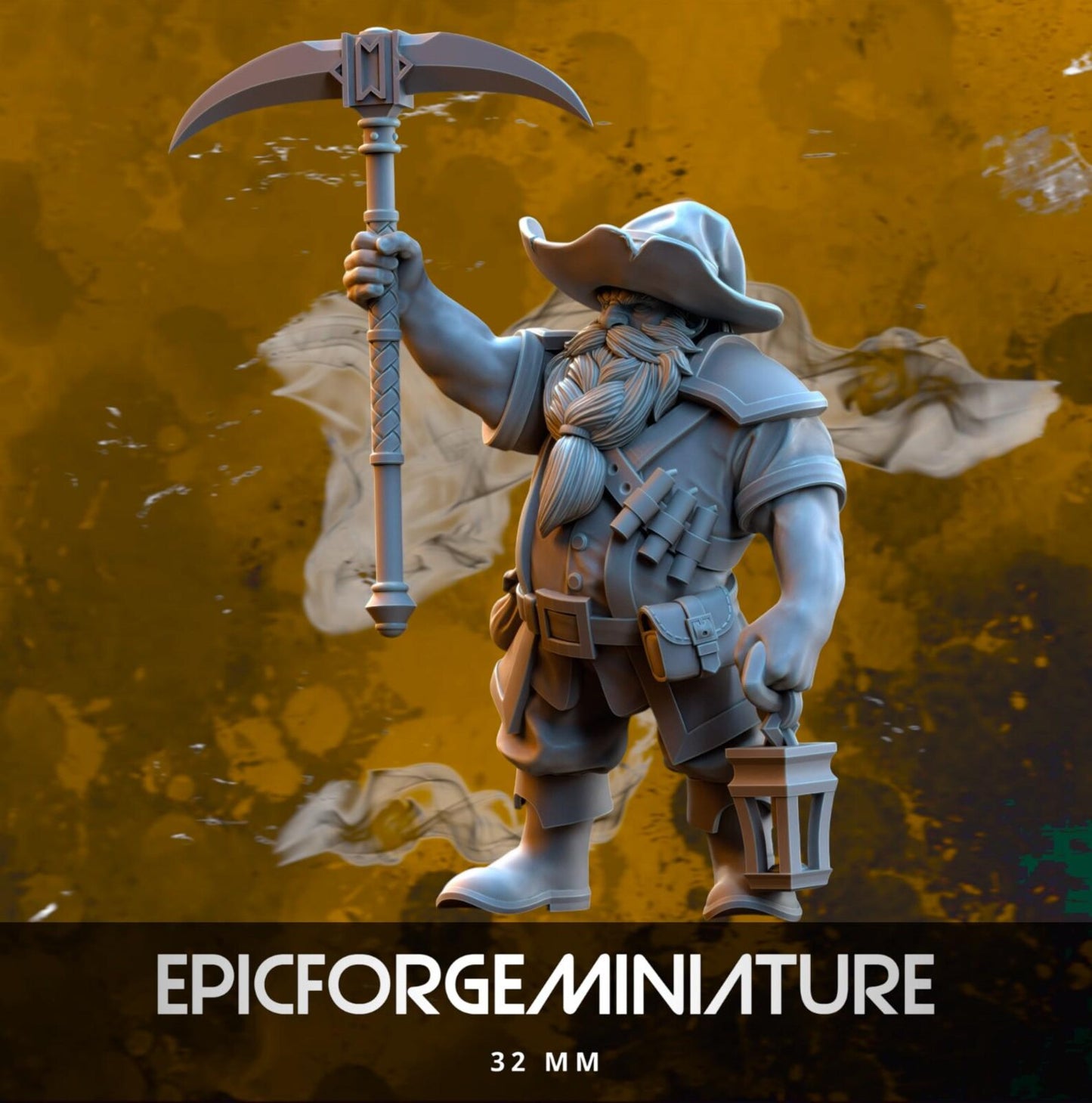 Les mineurs des royaumes nains - 32 mm