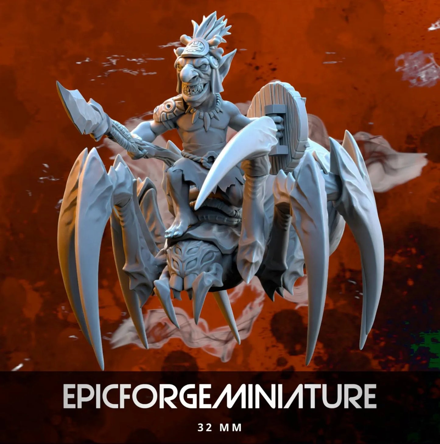 Gobelins Jungle Spider Riders - 32 mm