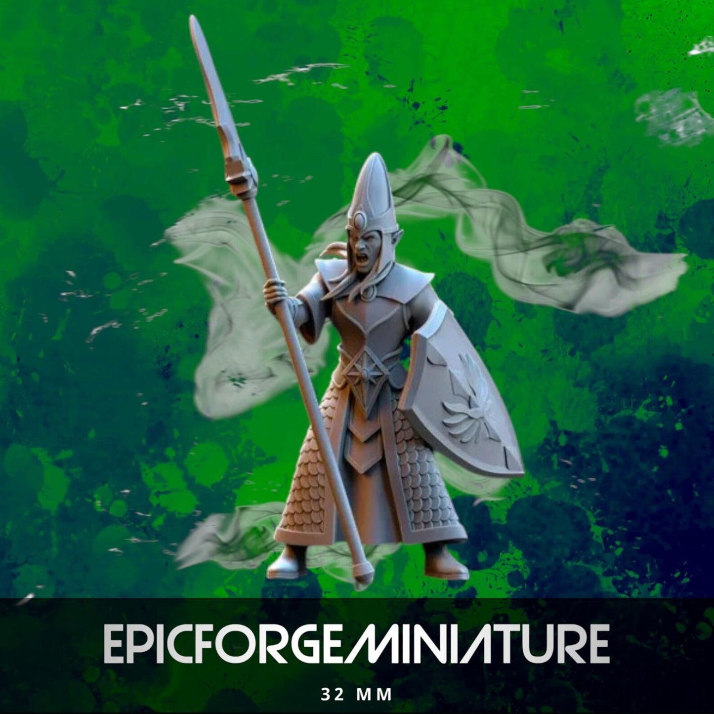 Milice du royaume des elfes - 32 mm