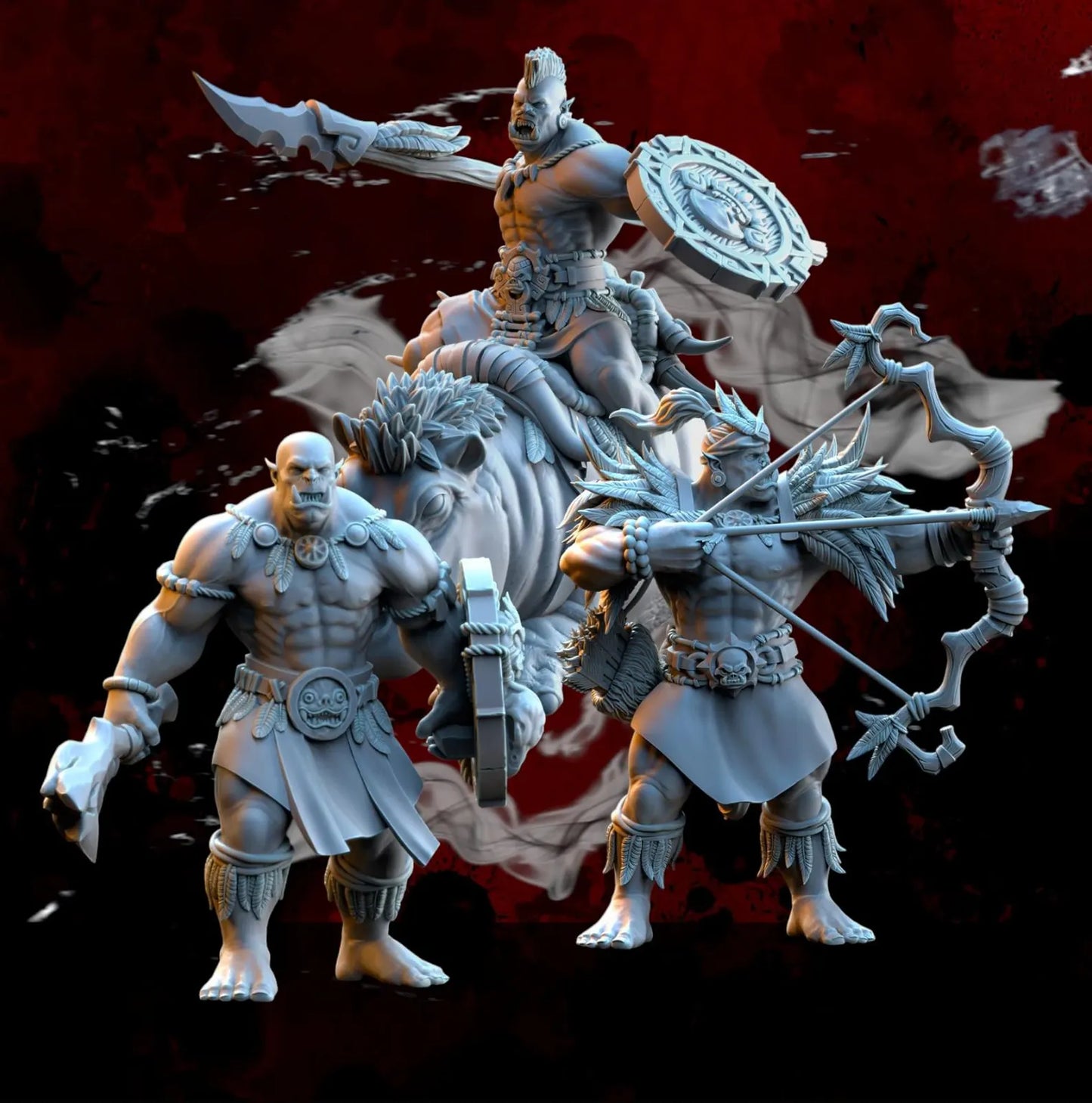 Salanaar guerrier Orc - 32 mm