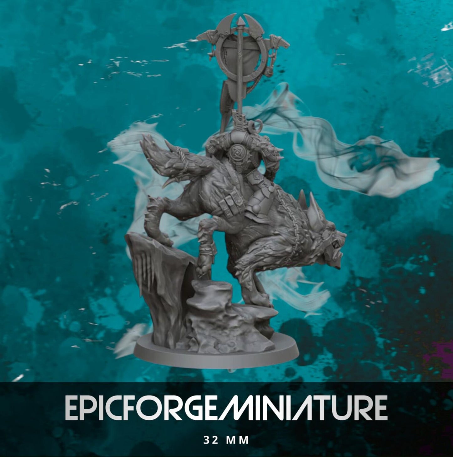 Jarl on Stromwolf - 32 mm