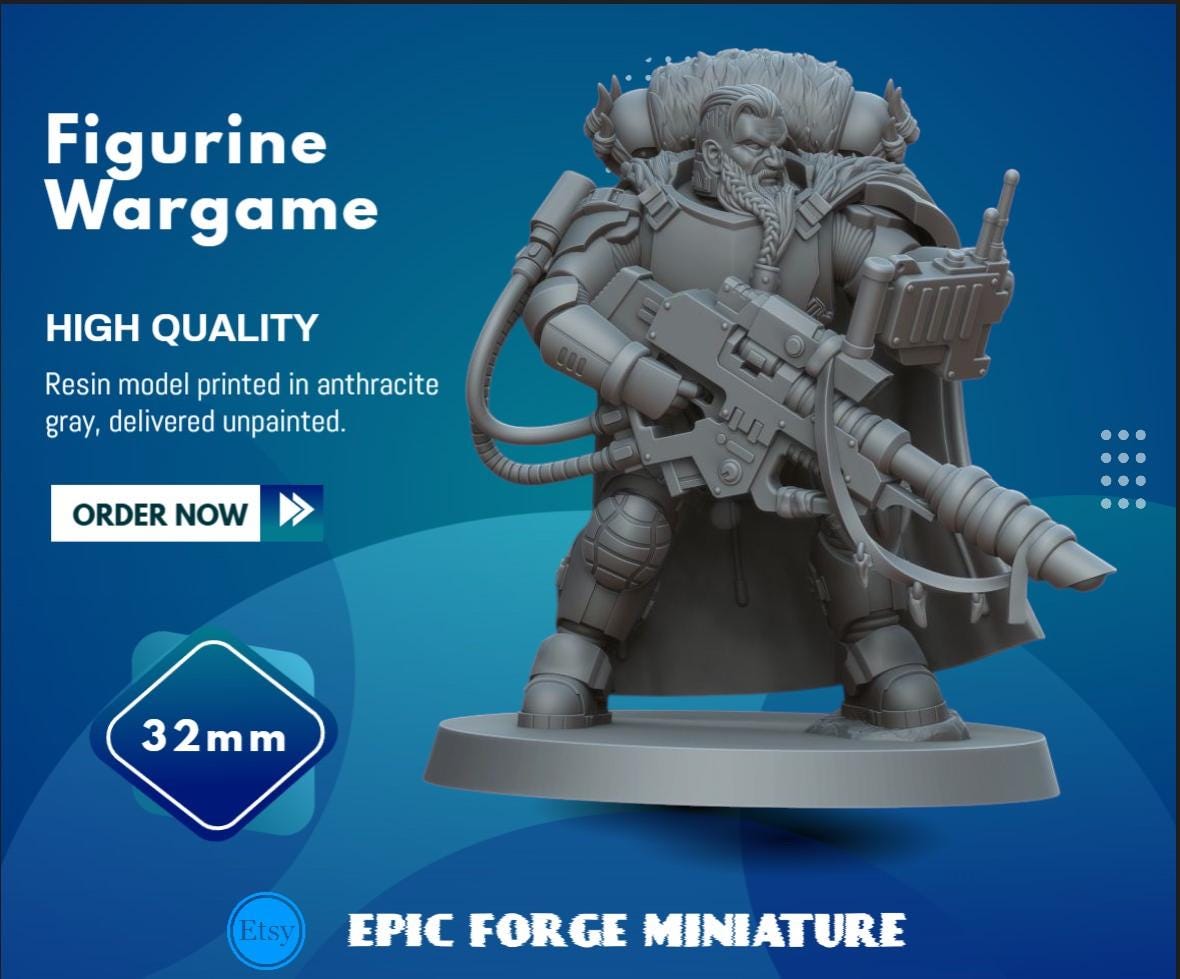 Sergent Space Viking - 32 mm