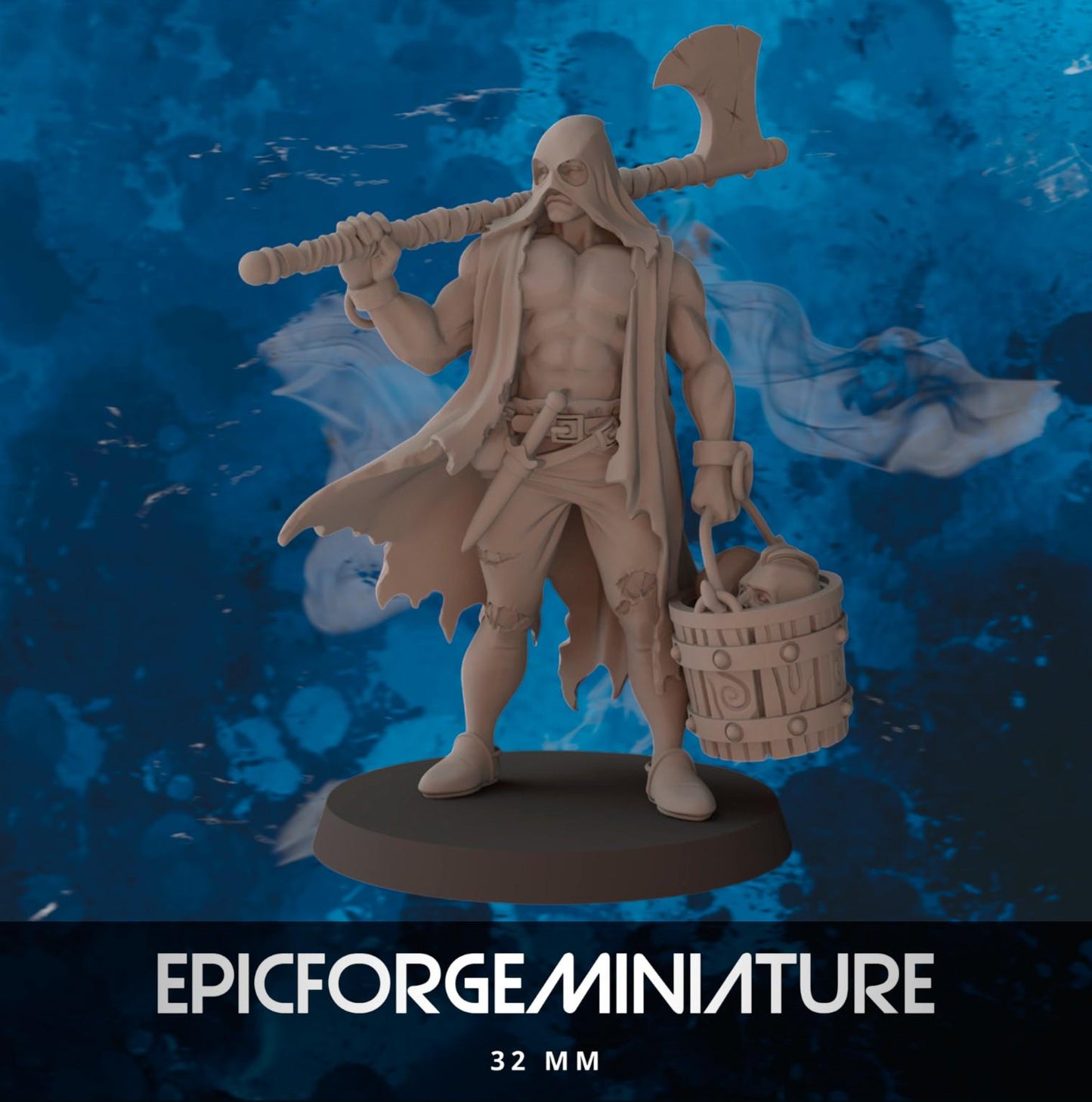 Figurine Wargame DnD Bourreau de l'entreprise - 32 mm / Epic Forge Miniatures