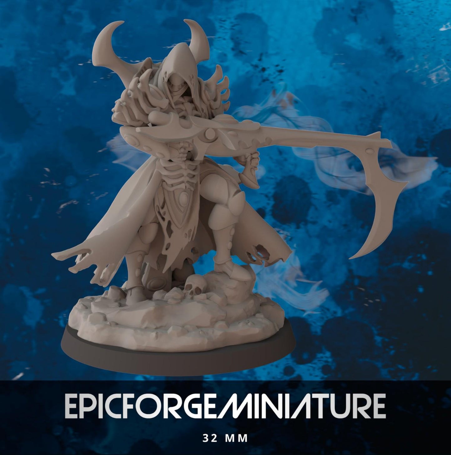 Figurine Wargame DnD Aeterni Seigneur de la Mort - 32 mm / Epic Forge Miniatures
