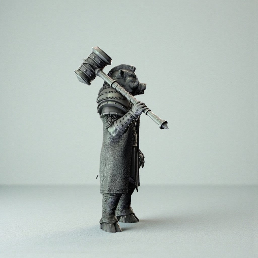 Wargame Hammer der Wildnis Figur - 32 mm / Epic Forge Miniatures - EightLegsMiniatures