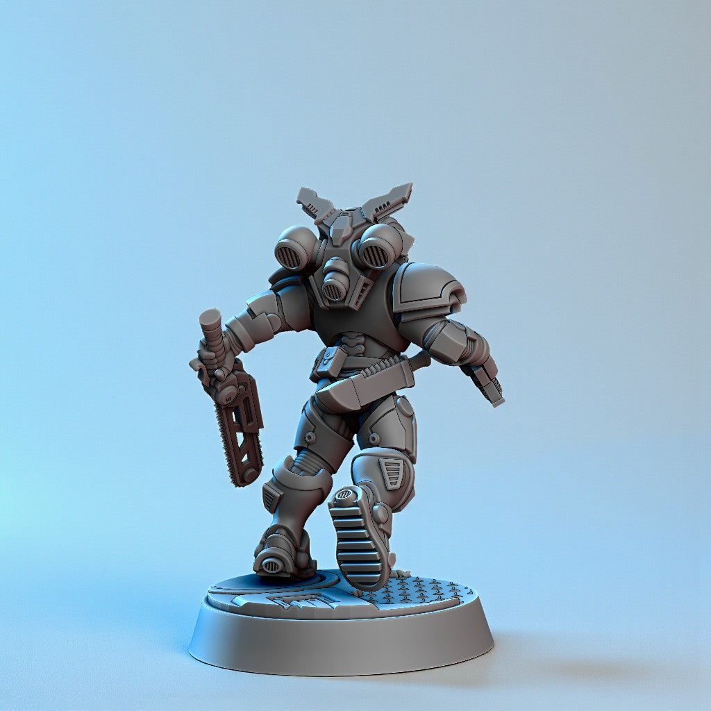 Wargame Assault Interceptor F Figur - 32mm / Epic Forge Miniatures