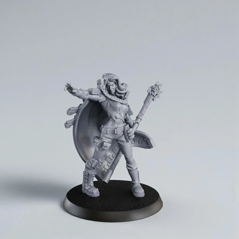 Wargame Special Forces Guard "IceWind" Figur - 32 mm / Epic Forge Miniatures - EightLegsMiniatures