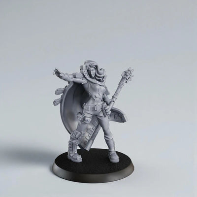 Wargame Special Forces Guard "IceWind" Figur - 32 mm / Epic Forge Miniatures - EightLegsMiniatures