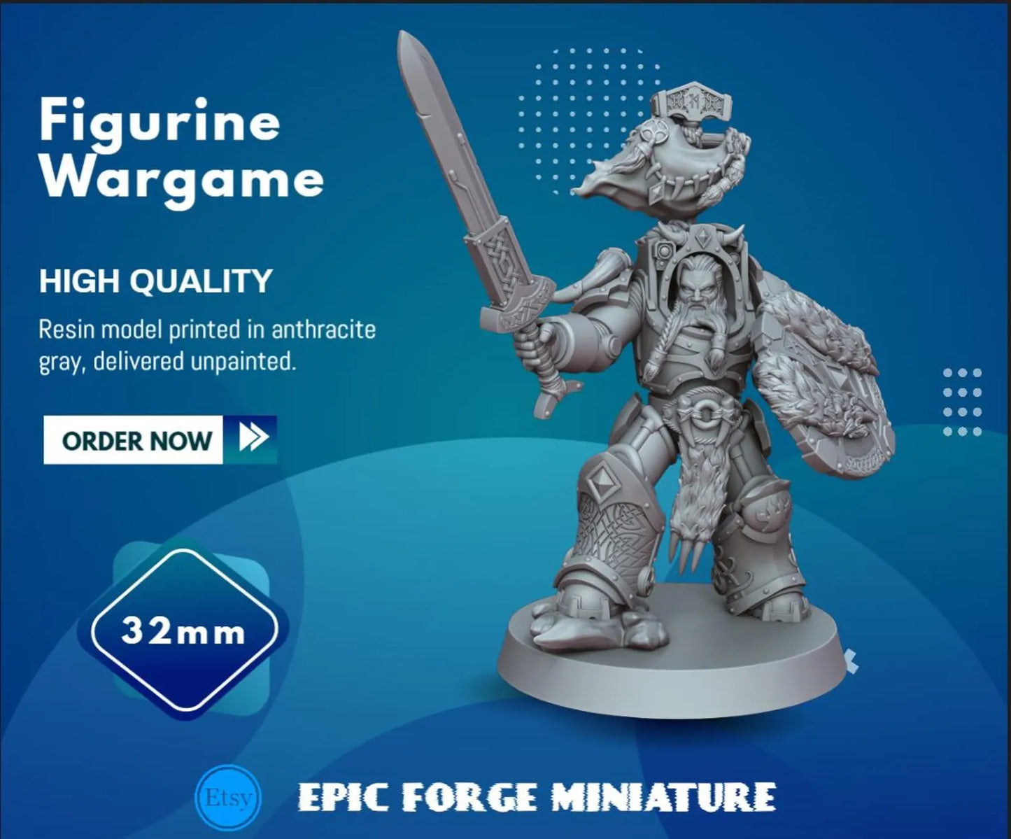 Space Vikings Exterminators - 32 mm