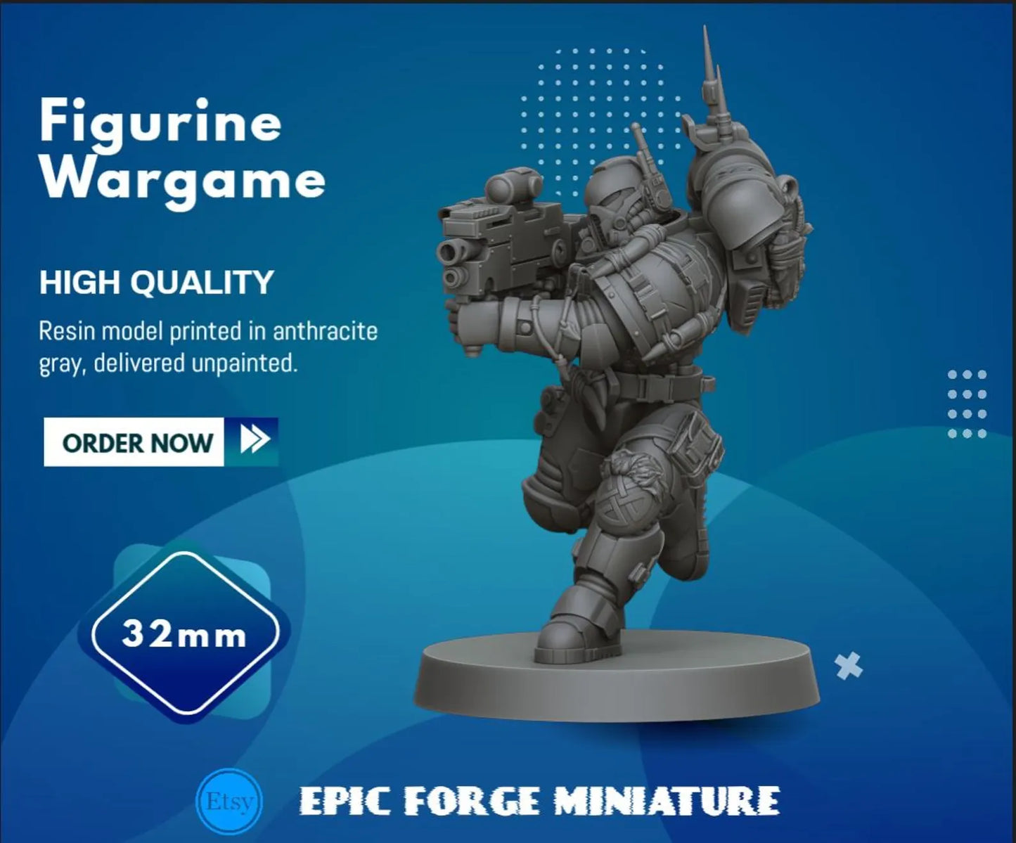 Space Vikings Stealth Squad - 32 mm