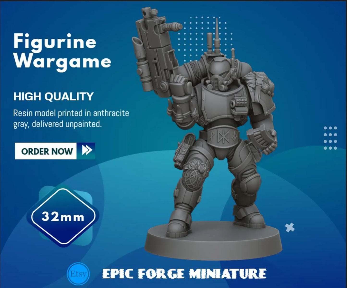 Space Vikings Stealth Squad - 32 mm