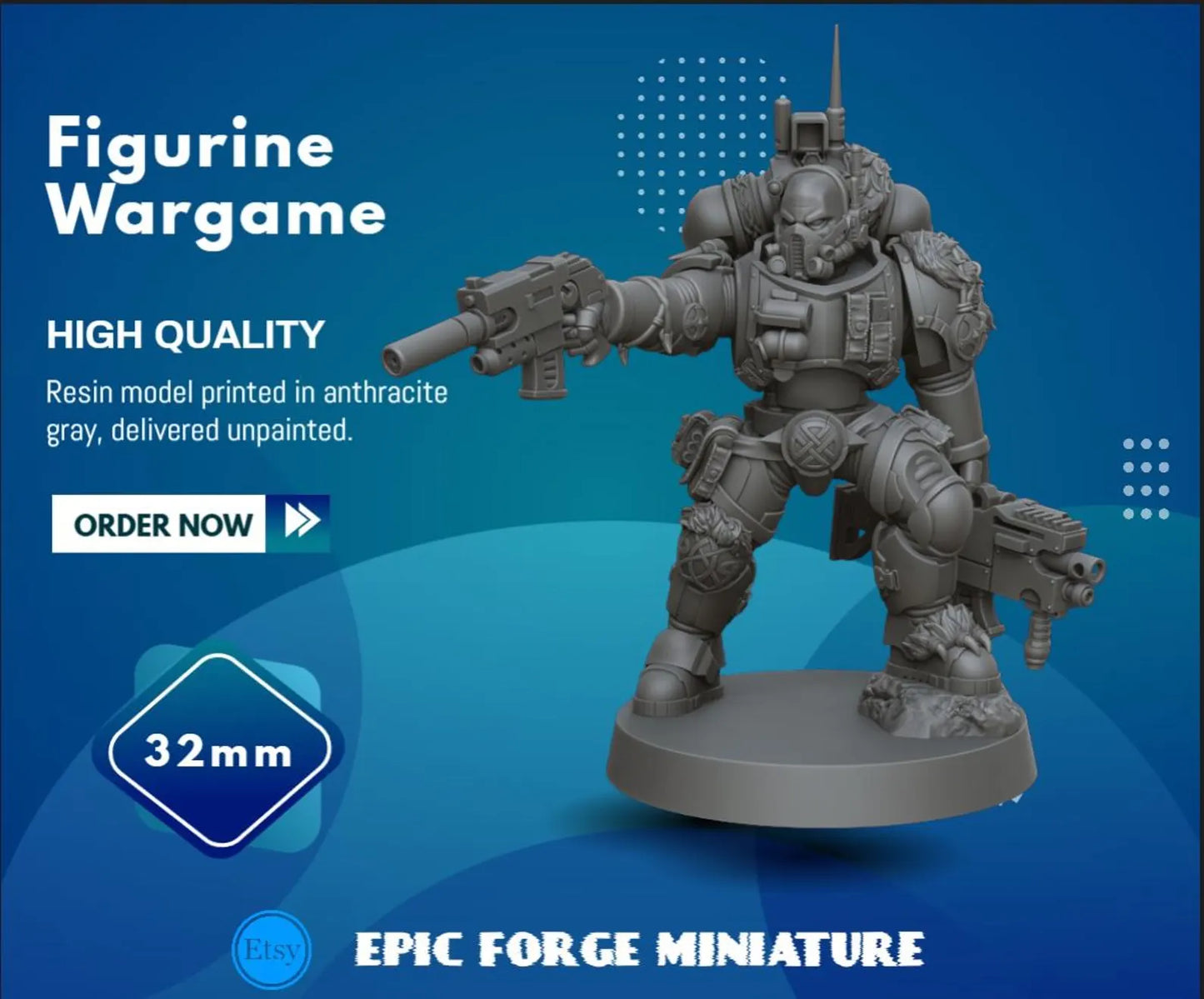 Space Vikings Stealth Squad - 32 mm