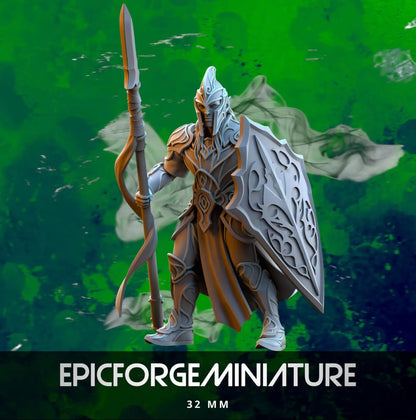 Guerriers Elfes de Silvermoor - 32 mm