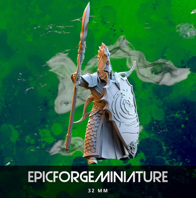 Elfes de Silvermoor Milice de la côte d'Ilithien - 32 mm