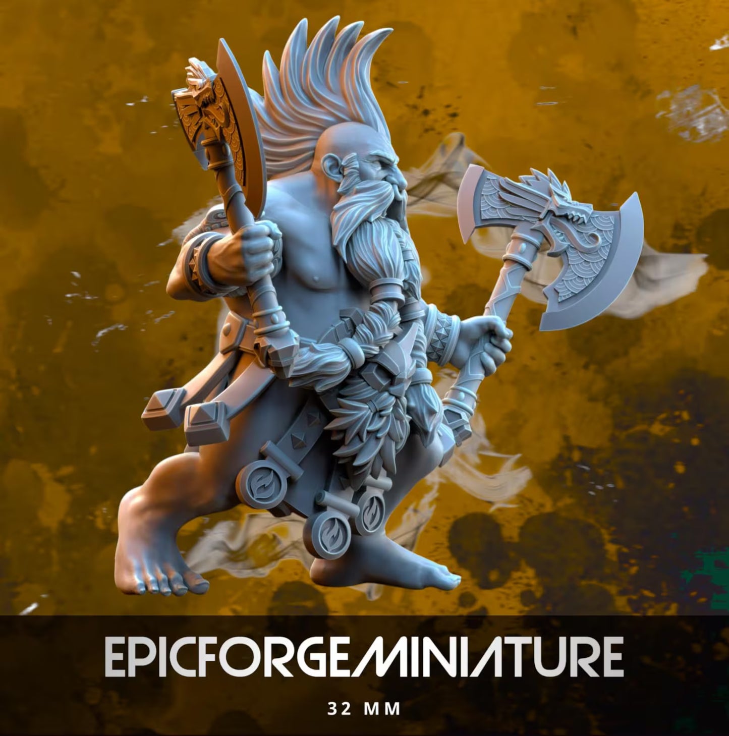 Tharin Fyrebeard - 32 mm