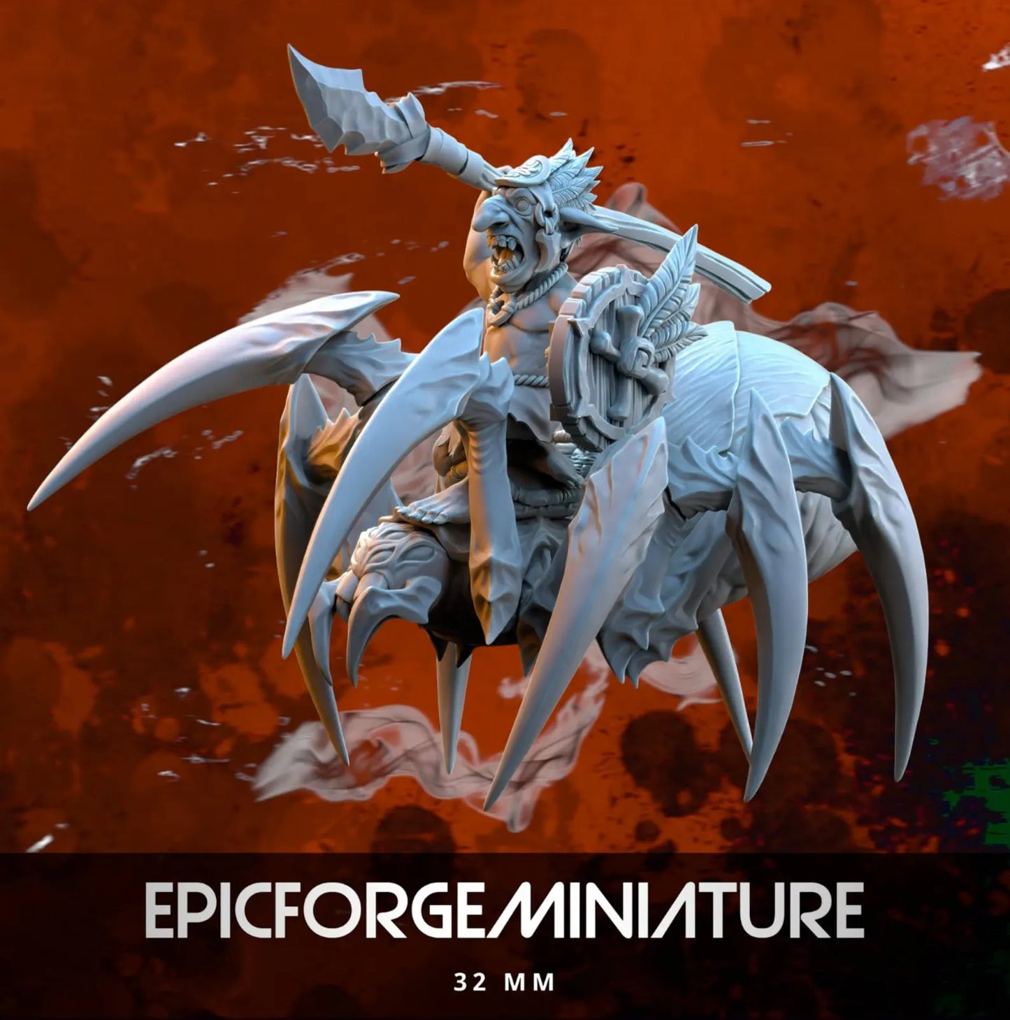 Gobelins Jungle Spider Riders - 32 mm