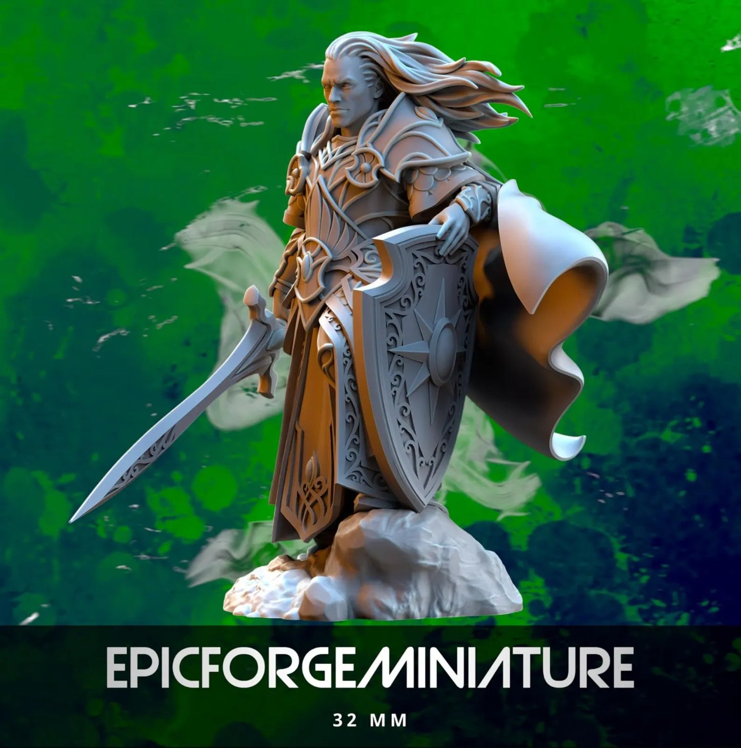 Polomhir commandant des Elfes de Silvermoor - 32 mm