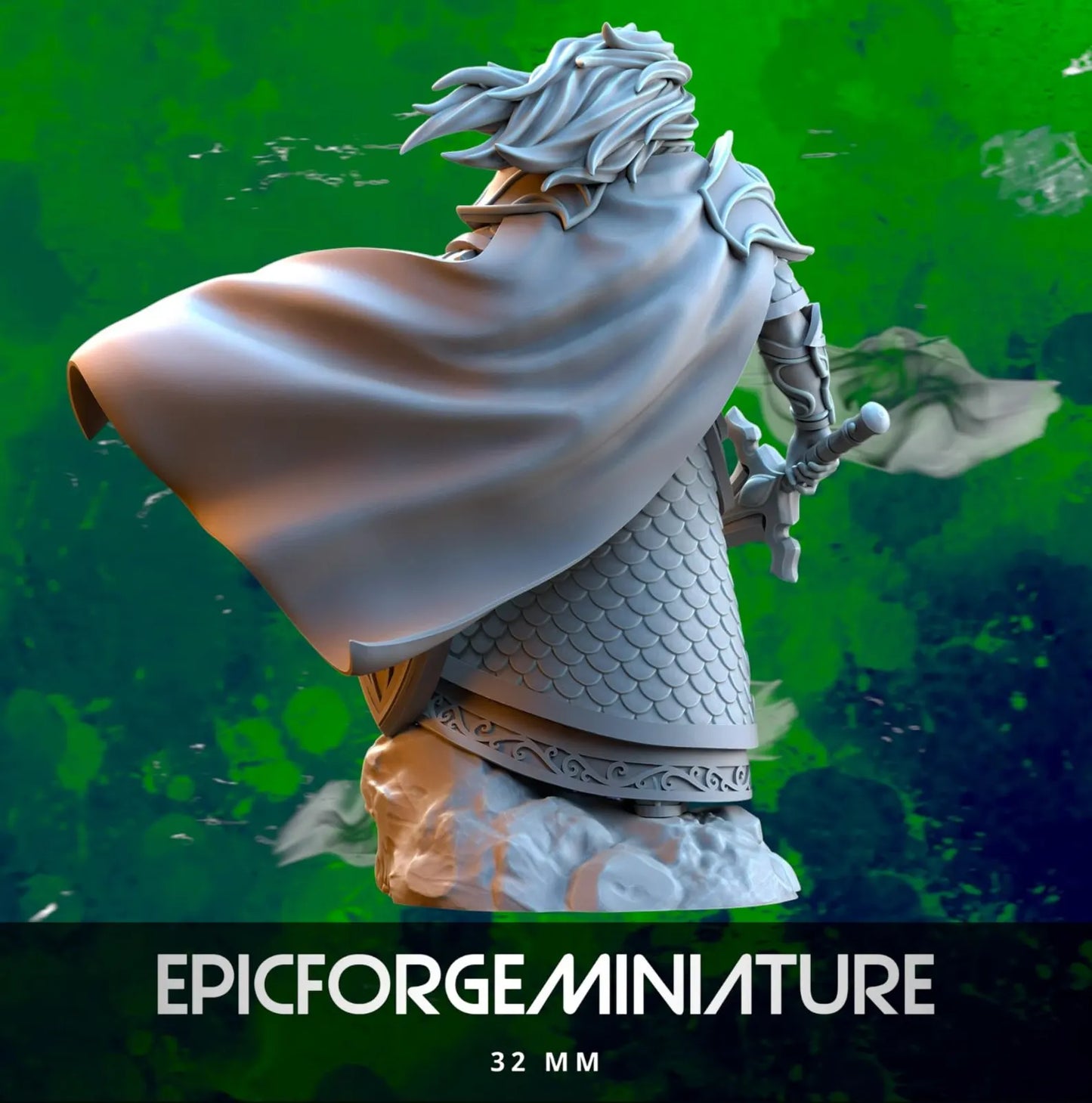 Polomhir commandant des Elfes de Silvermoor - 32 mm
