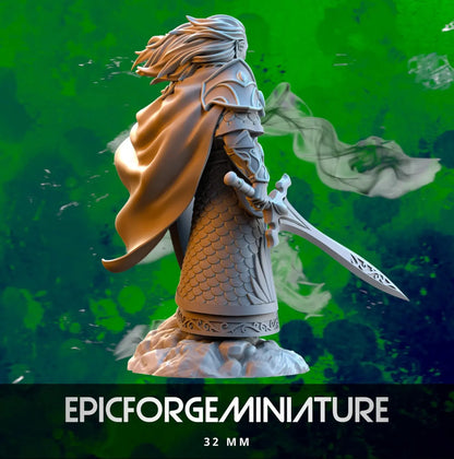 Polomhir commandant des Elfes de Silvermoor - 32 mm