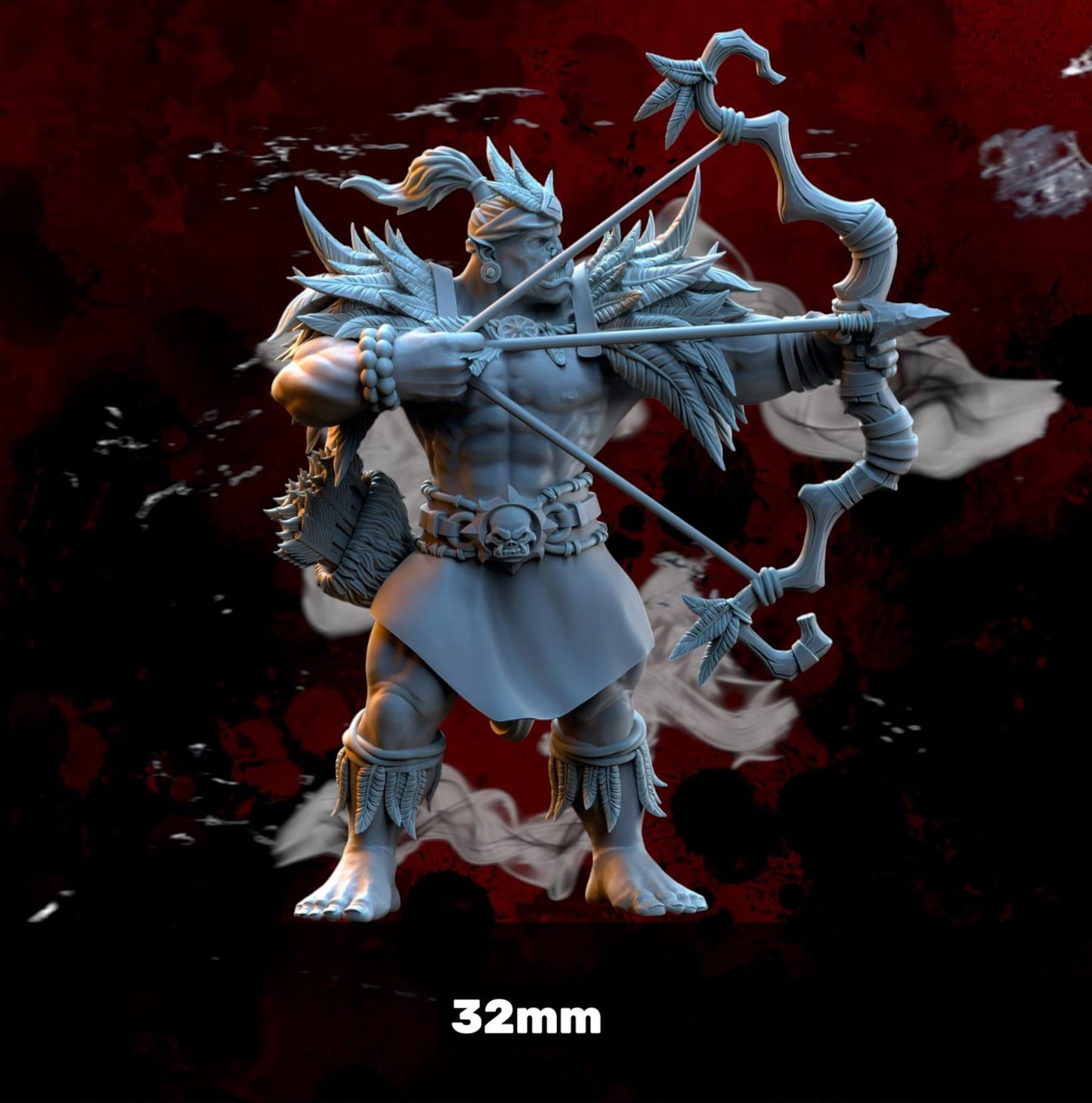 Salanaar guerrier Orc - 32 mm