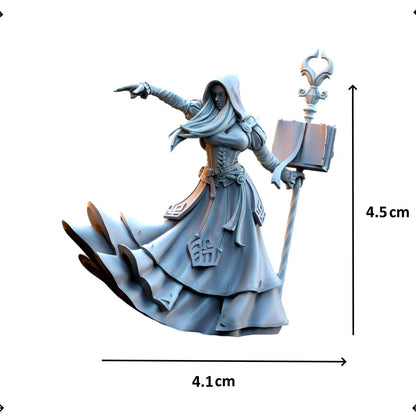 Kythaela magicienne elfique - 32 mm