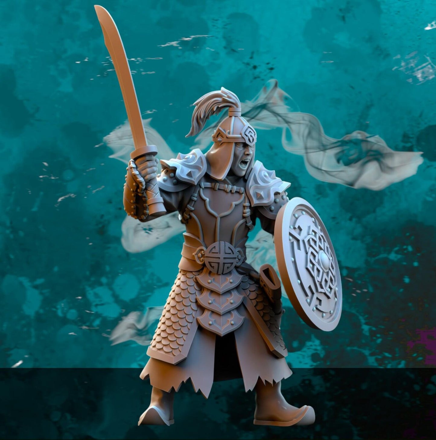 Wargame Astarii Chinese Dynasty Figure - 32 mm / Epic Forge Miniatures