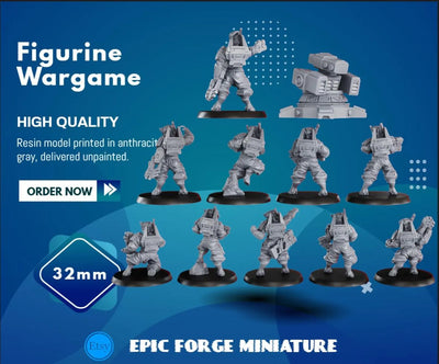 PACK 11 MSC Breakout Team - 32 mm