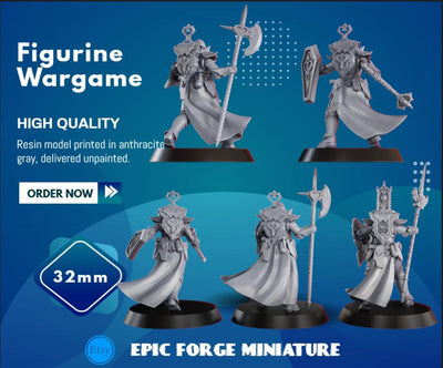 PACK 5 Maidens of Praesidium Squad - 32 mm