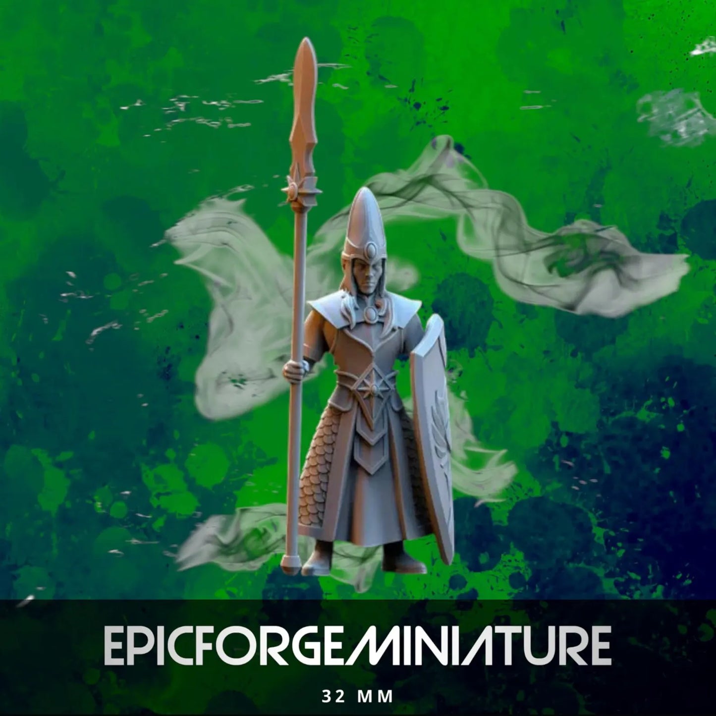 Milice du royaume des elfes   -  32 mm