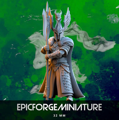 Elfes de Silvermoor Gardiens de l'oiseau de feu - 32 mm