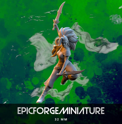 Danseurs de la mort des elfes d'Evergreen - 32 mm