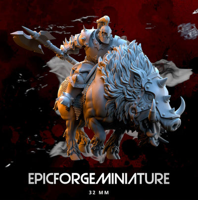 Nestah Orc Bêtes Sangliers Cavaliers - 32 mm