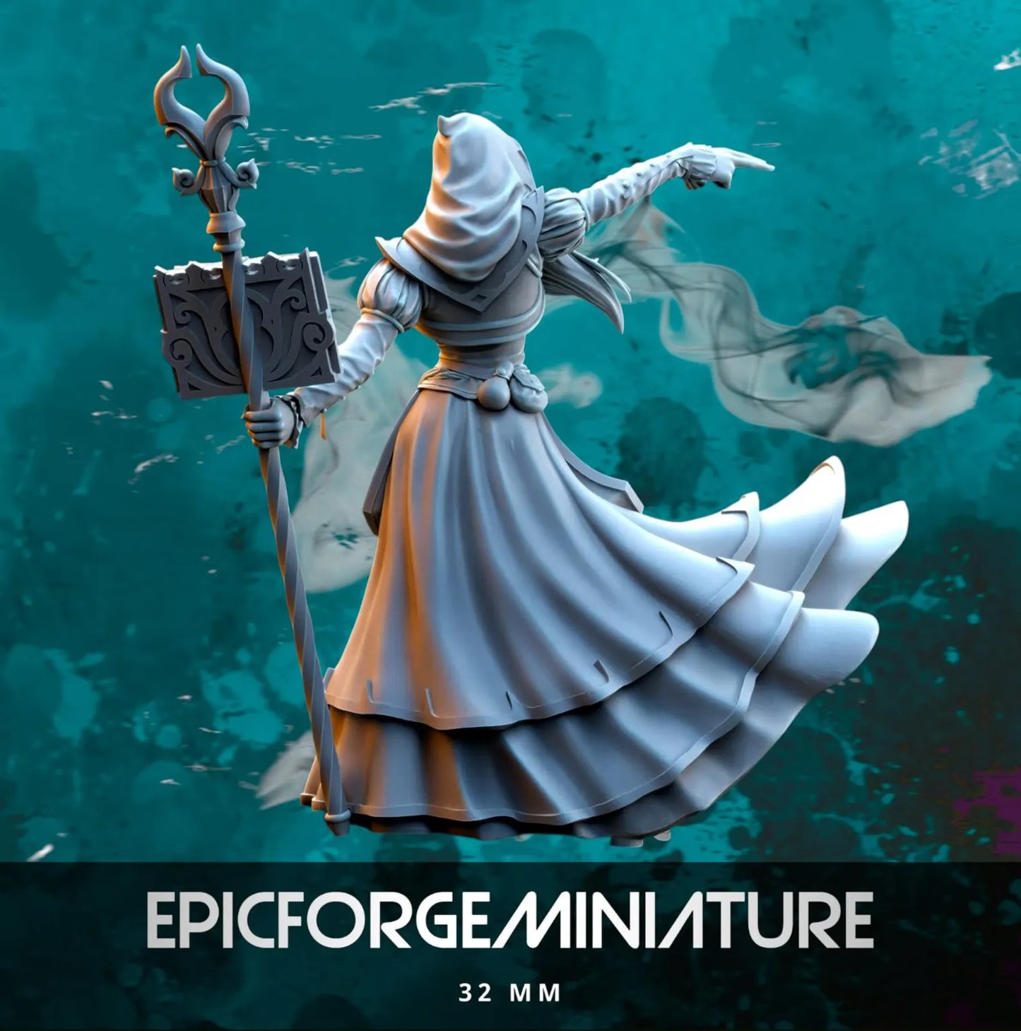 Kythaela magicienne elfique - 32 mm