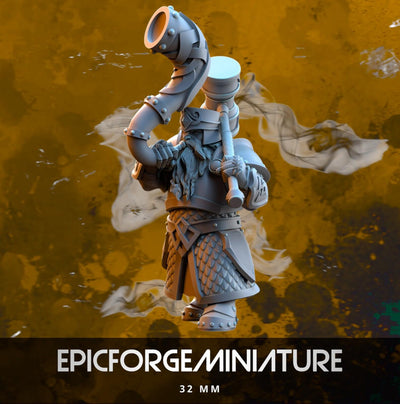 Commandement de la Confrérie du Marteau des Royaumes nains - 32 mm