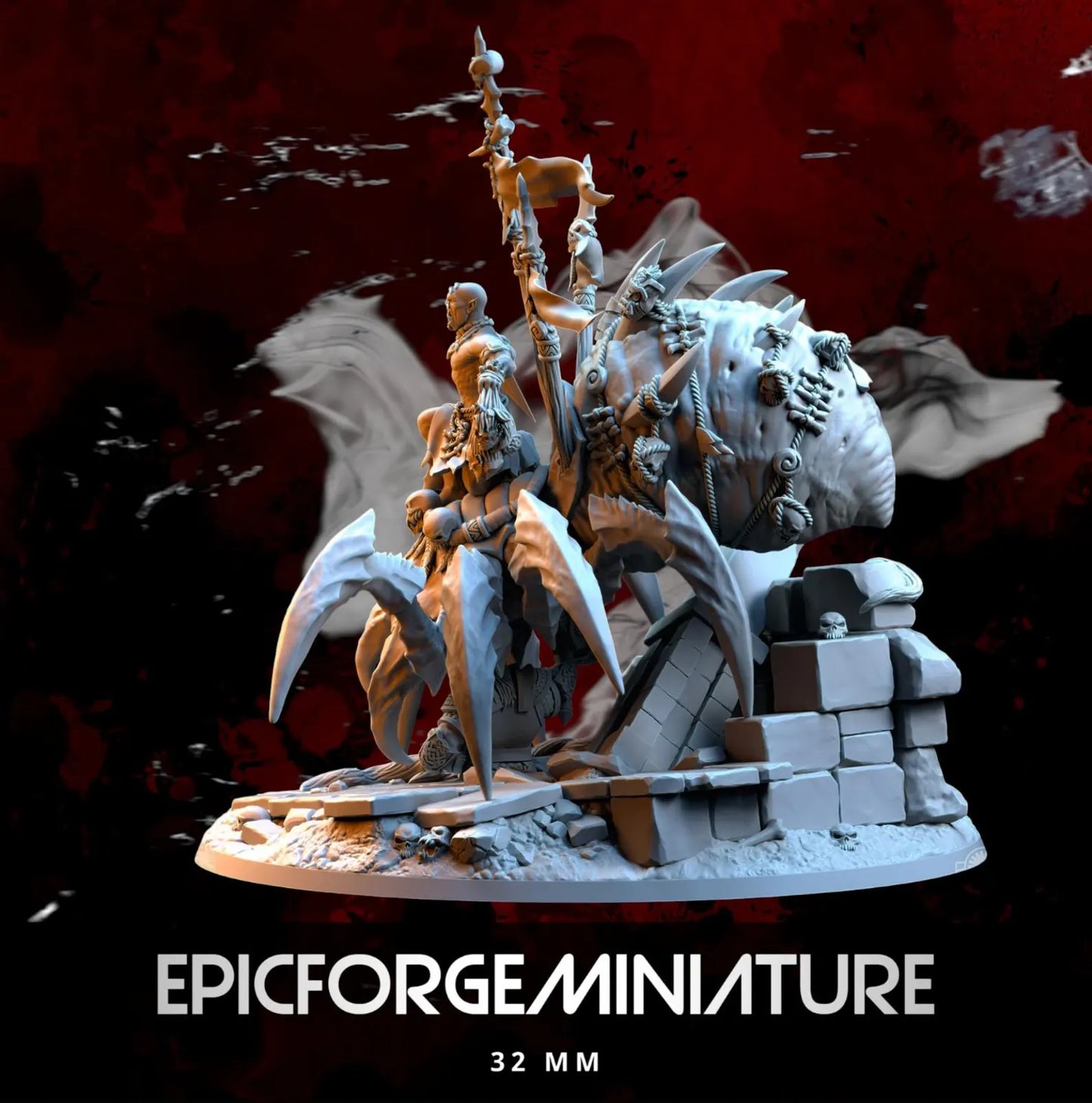 Shaman Spider Rider - 32 mm