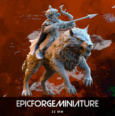 Gobelins Cavaliers du Désert Archers - 32 mm