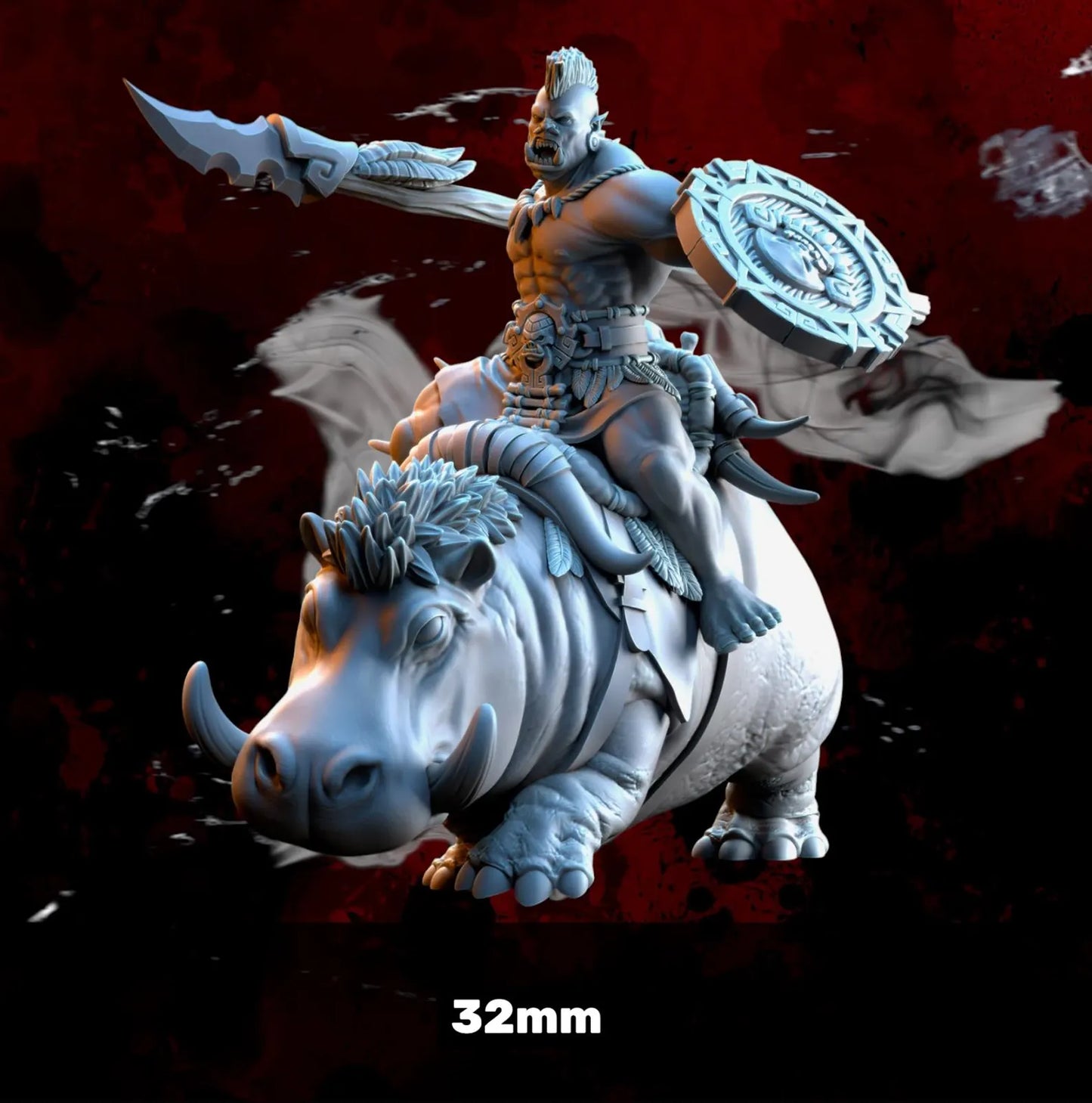 Salanaar guerrier Orc - 32 mm