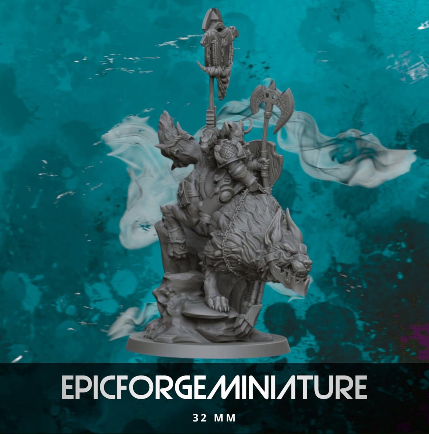 Jarl on Stromwolf - 32 mm