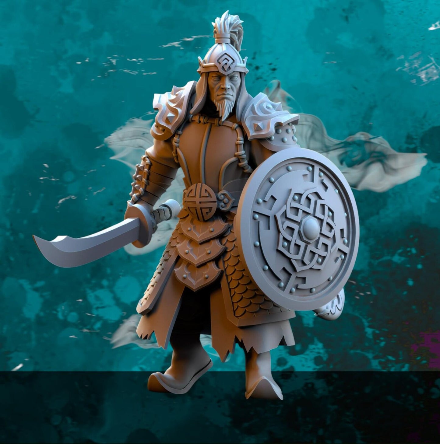 Wargame Astarii Chinese Dynasty Figure - 32 mm / Epic Forge Miniatures