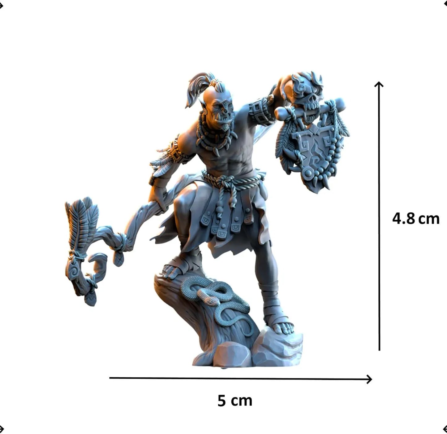 Chaman orc salanaar - 32 mm