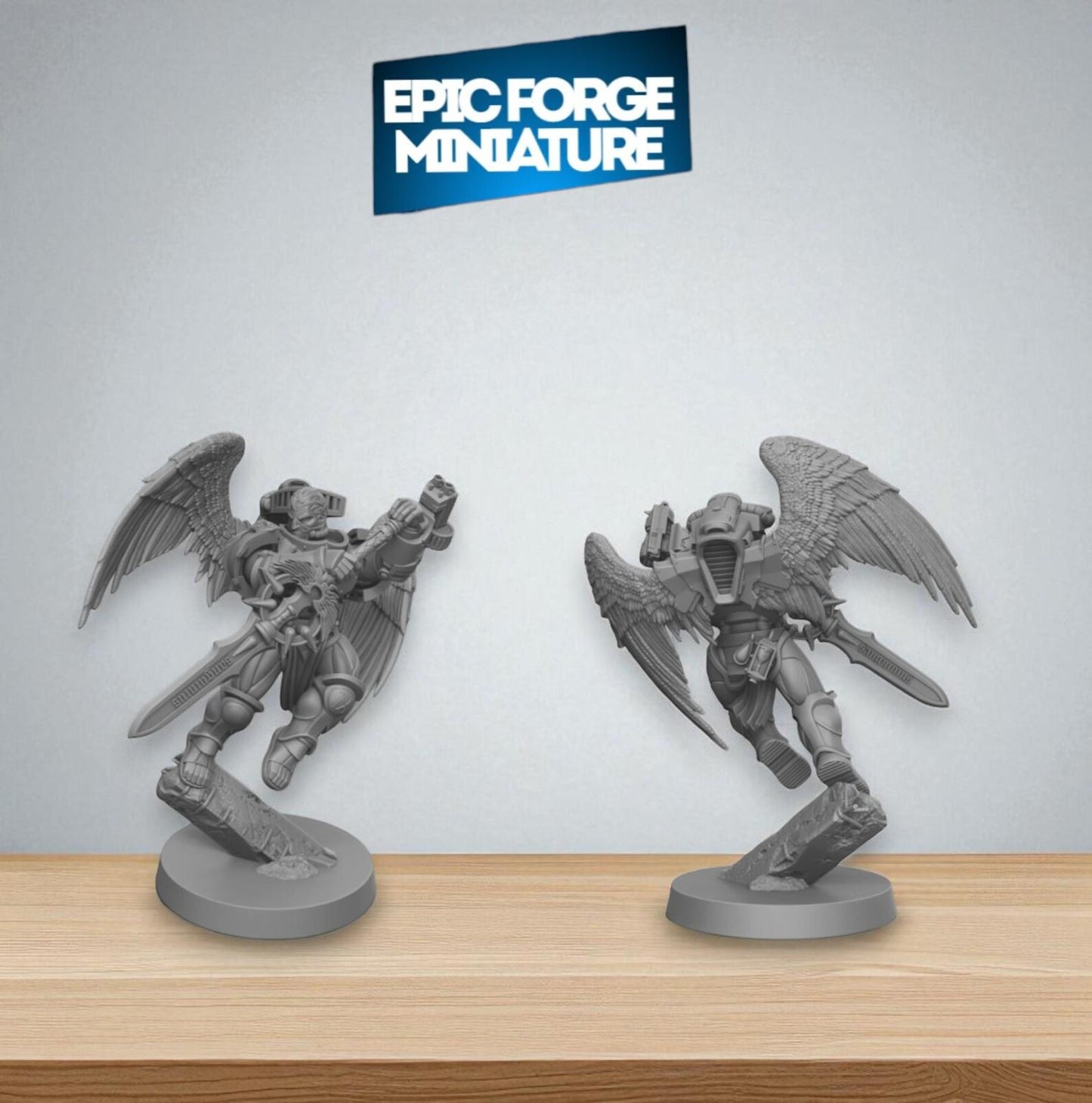 Ange Sanguinaire  -  32 mm / Epic Forge Miniatures