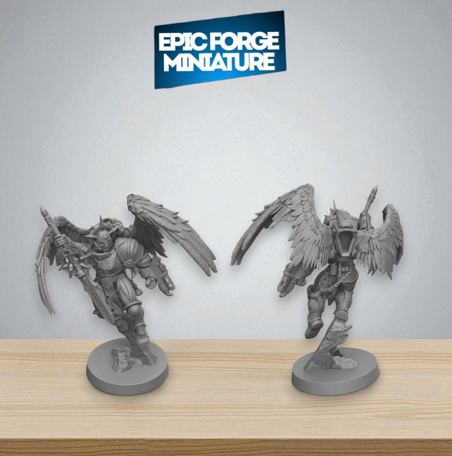 Ange Sanguinaire  -  32 mm / Epic Forge Miniatures