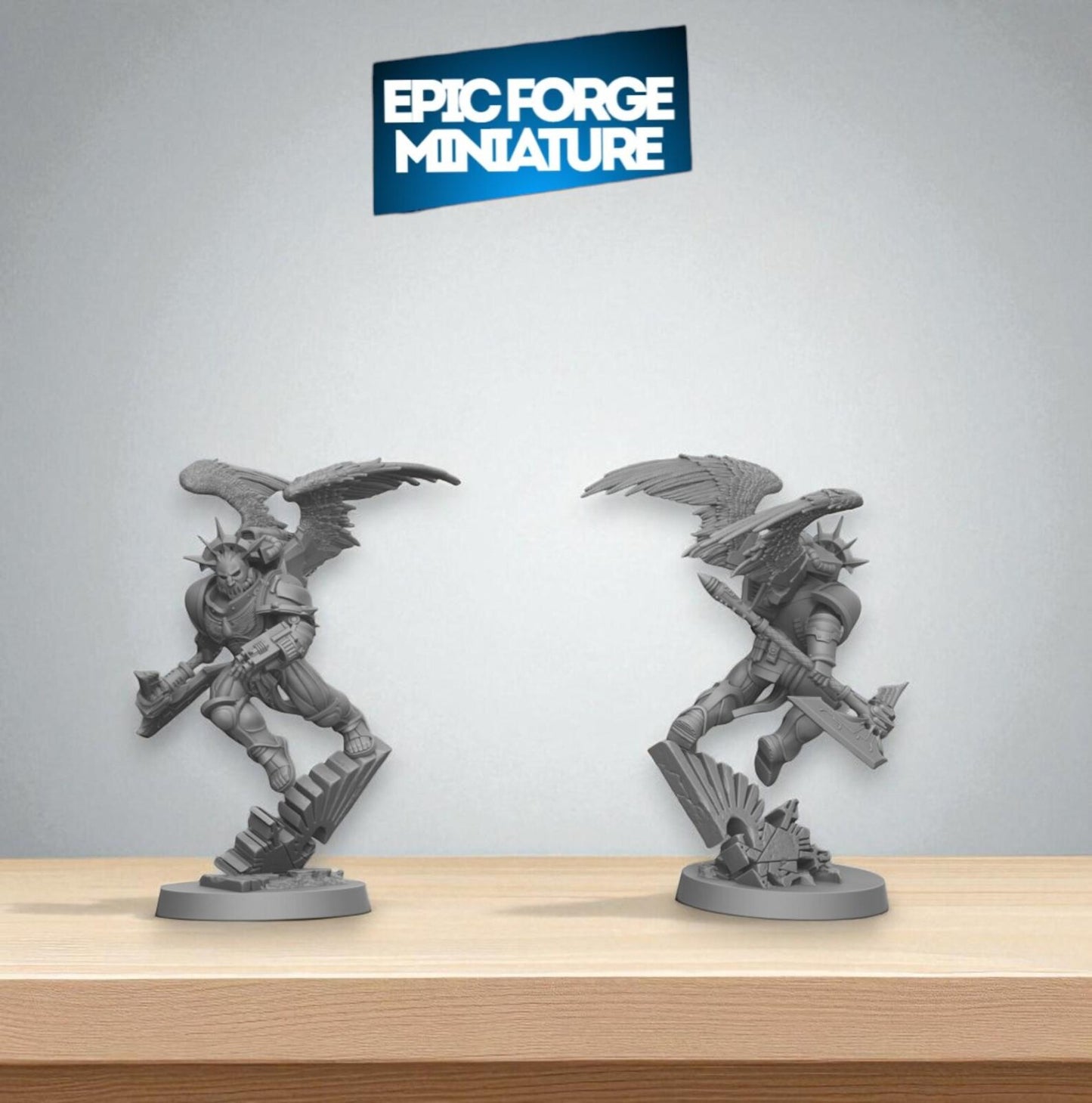 Ange Sanguinaire  -  32 mm / Epic Forge Miniatures