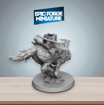 Figurine Storm wolfrider 1 - 32 mm