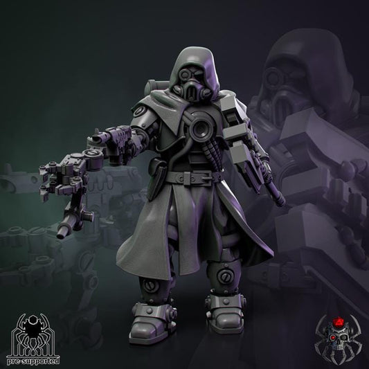 Figurine Wargame Sacred Engineer -  32 mm / Epic Forge Miniatures - EightLegsMiniatures