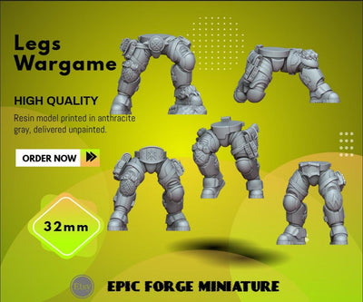 Pack x5 Space Viking Recon Legs 1 - 32 mm