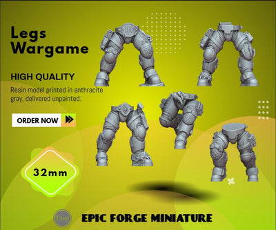 Pack x5 Space Viking Recon Legs 2 - 32 mm