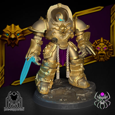 Figurine Wargame Storm Phoenix of Inperatorius Vindex -  32 mm / Epic Forge Miniatures - EightLegsMiniatures