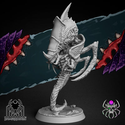 Figurine Wargame Mind Crusher of the Hive  -  32 mm / Epic Forge Miniatures - EightLegsMiniatures